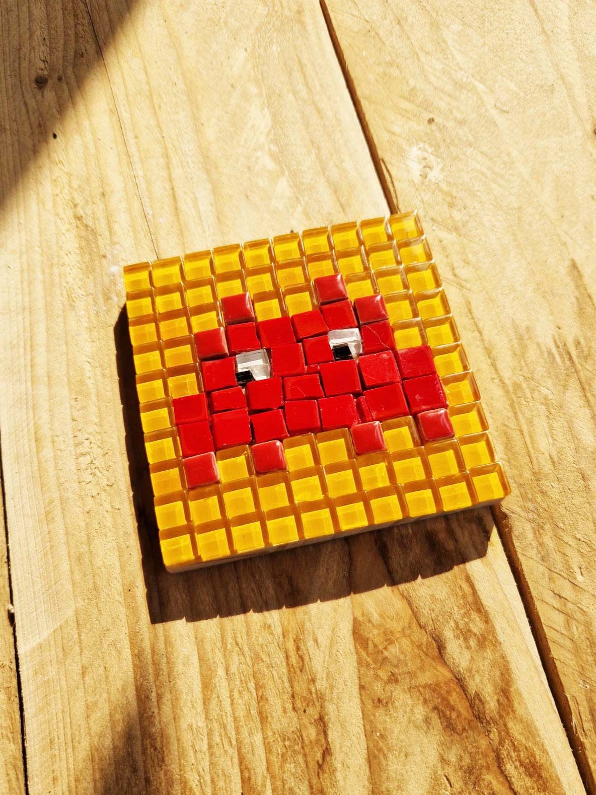 Illustration Mosaïque Pixel-Art