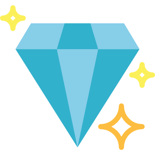 Gros diamant cristal